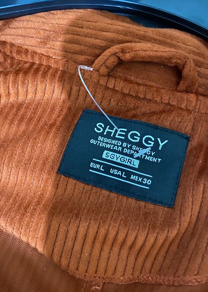 Kiremit kadife ceket - Görsel 3