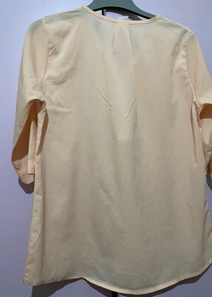 Pudra ince bluz - Görsel 2