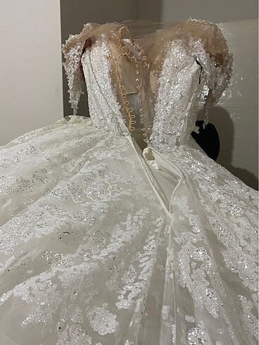 Prenses model gelinlik - Görsel 5