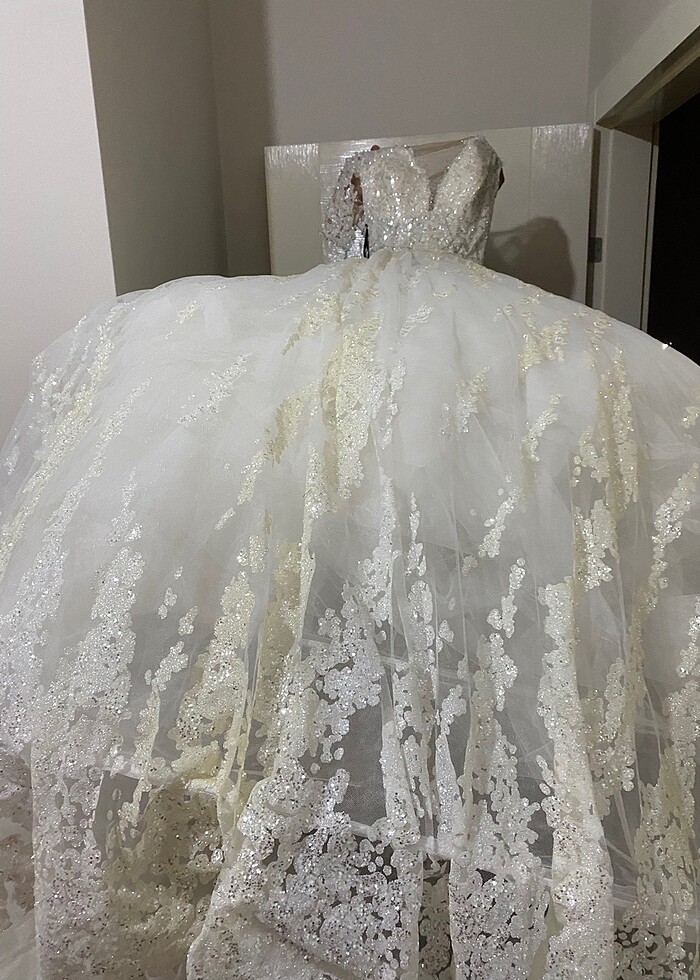 Prenses model gelinlik - Görsel 2