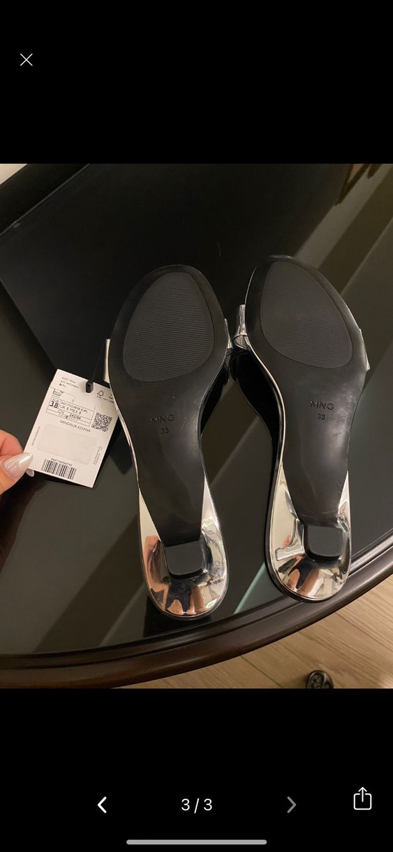 Hm gümüs terlik - Görsel 3