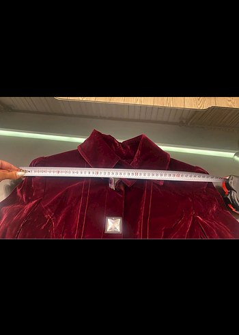 Bordo Abiye Kaban - Görsel 4