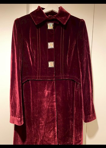 Bordo Abiye Kaban - Görsel 2