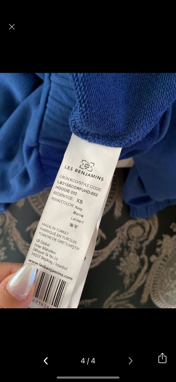 Les benjamins sweatshirt - Görsel 4