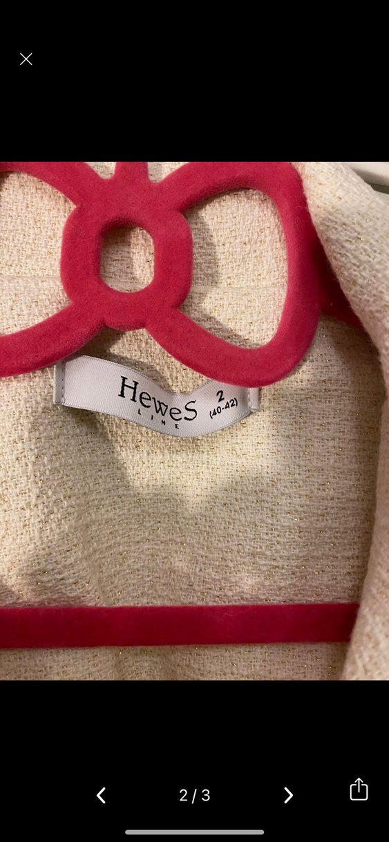 Kemerli Beyaz Ceket - Görsel 2