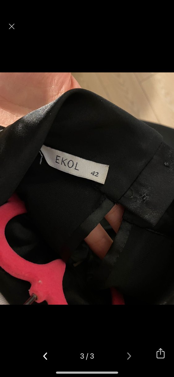 Siyah bluz - Görsel 3