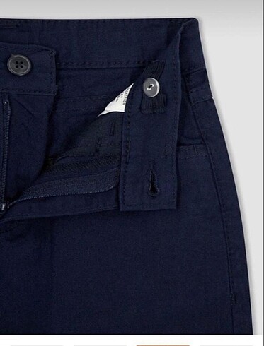 LACİVERT KETEN PANTOLON