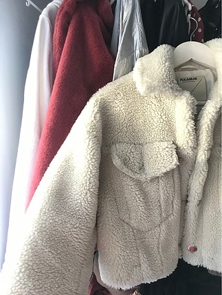 Pull and Bear Peluş ceket -SATILDI-