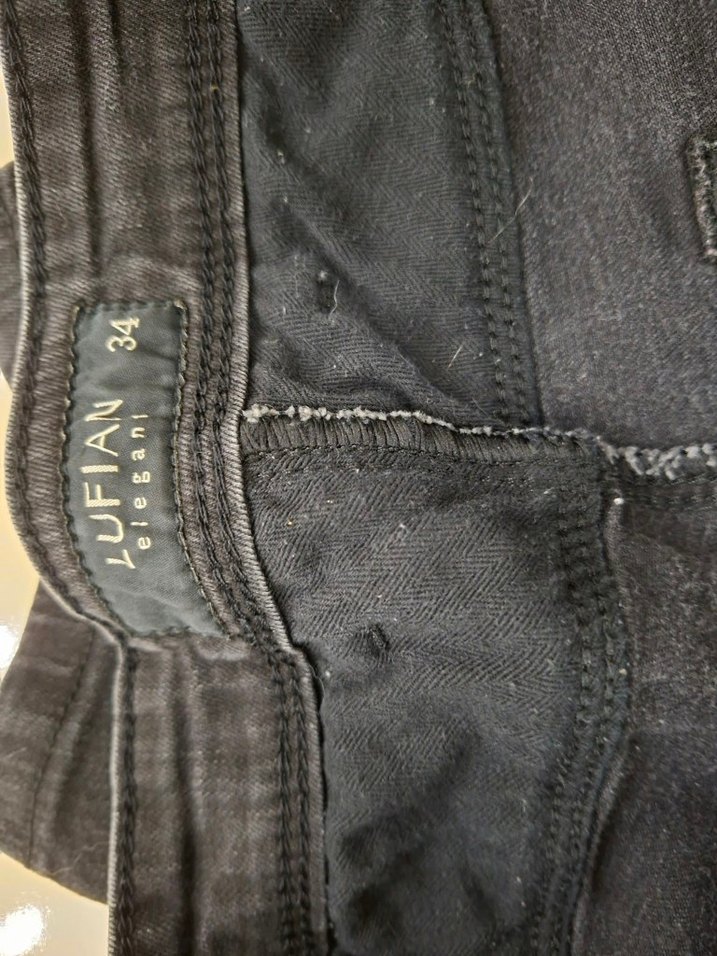 Lufian Siyah Slim Fit Jean — görsel 5/7