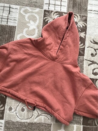 Yarım kapüşonlu sweatshirt
