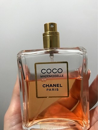 Coco chanel paris orijinal testerdır kapağı yoktur