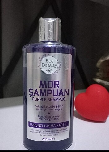 Mor şampuan