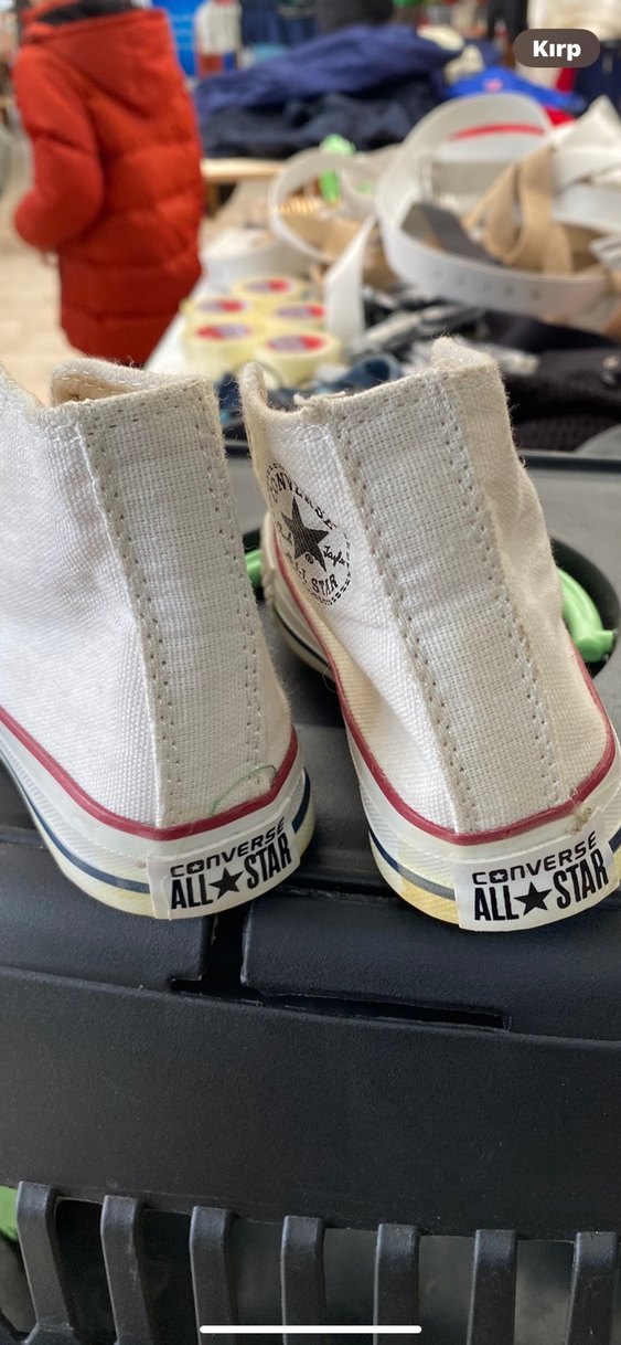 CONVERSE BEYAZ 30 NUMARA AYAKKABI - Görsel 4