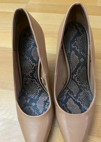 ZARA NUDE RENGİ 39 NUMARA SİTİLETTO - Görsel 4