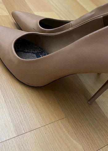 ZARA NUDE RENGİ 39 NUMARA SİTİLETTO - Görsel 5