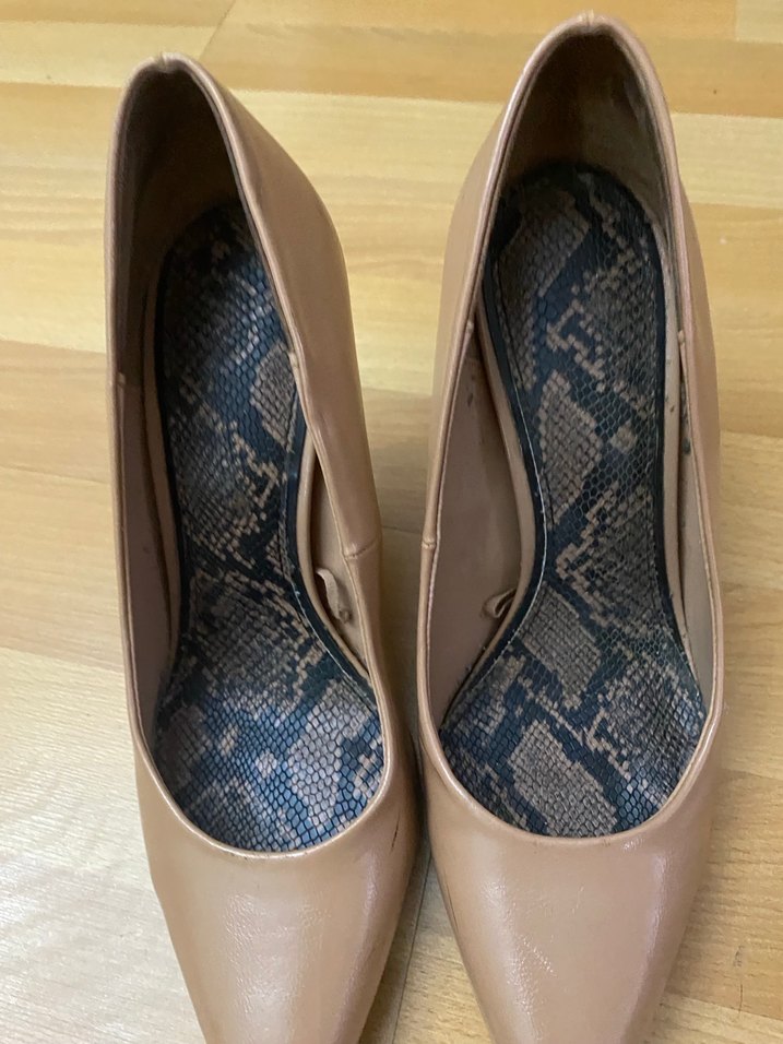 ZARA NUDE RENGİ 39 NUMARA SİTİLETTO - Görsel 4