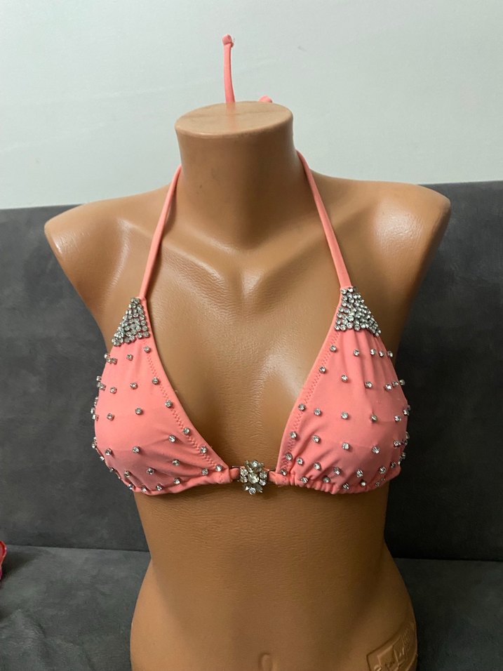 PENTİ 38 BEDEN SOMON RENGİ BİKİNİ ÜSTÜ - Görsel 4