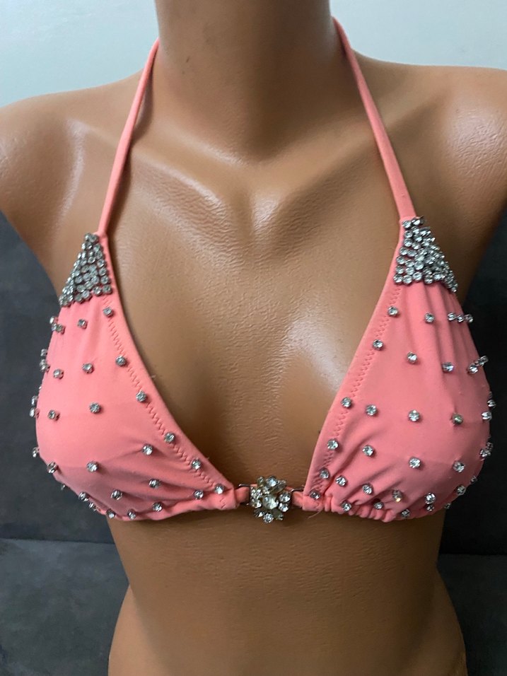 PENTİ 38 BEDEN SOMON RENGİ BİKİNİ ÜSTÜ - Görsel 3