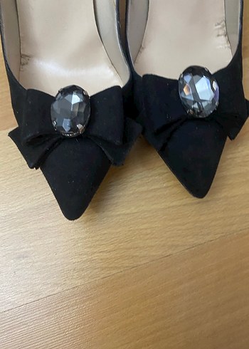 İNCİ 39 NUMARA SÜET SİTİLETTO - Görsel 3