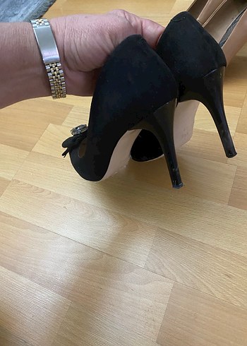 İNCİ 39 NUMARA SÜET SİTİLETTO - Görsel 7