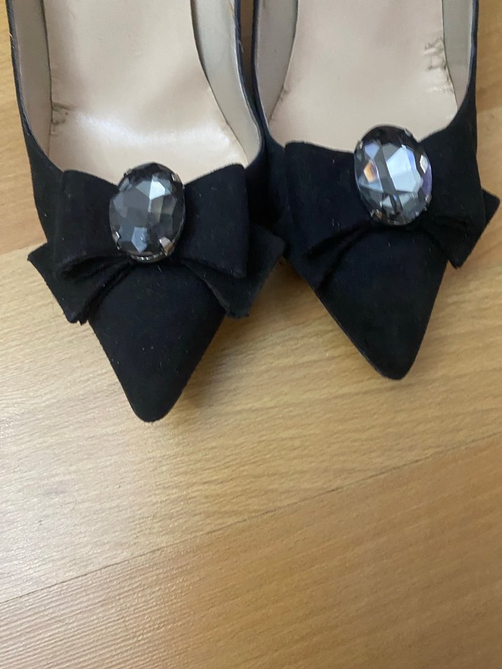 İNCİ 39 NUMARA SÜET SİTİLETTO - Görsel 3