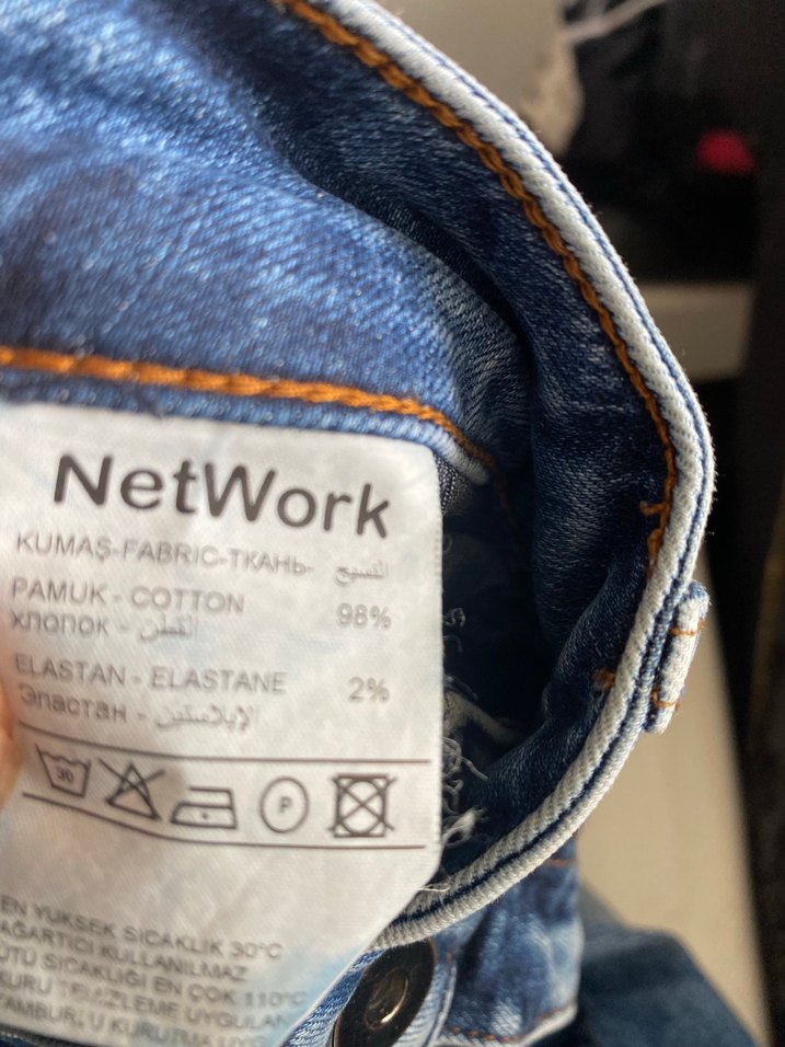 NETWORK 27 BEDEN MAVİ YIKAMALI JEAN — görsel 16/16