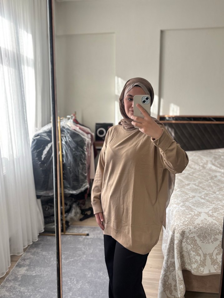 Kahverengi Kazak - Görsel 3