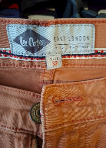 Lee Cooper Kiremit Tonlu Denim Pantolon