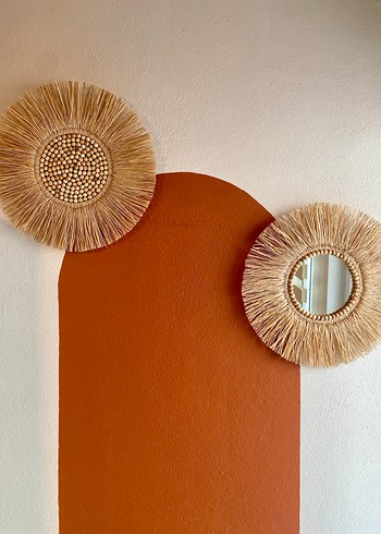 Zara Home Doğal Rafya Duvar Süsü