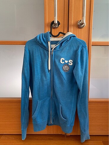 Kapüşonlu fermuarlı sweatshirt