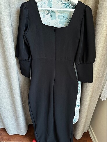 Siyah abiye elbise - Görsel 2