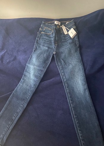 Diğer Kadin Normal Boy Kot Pantolon Etiketli Frame