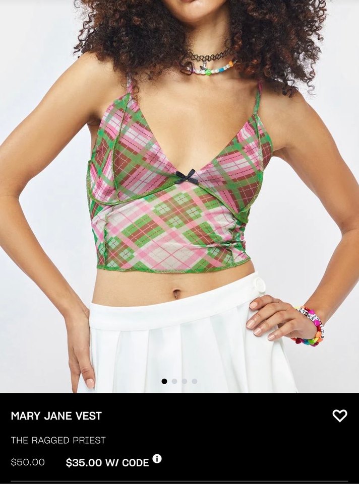 Kadın Çok Renkli V Yaka Dantelli Crop Top - Görsel 3