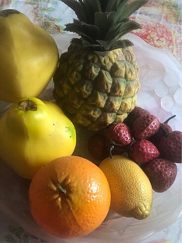 Yapay meyveler????(hepsinin fiyatıdır)