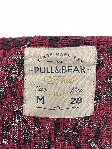 m Beden kırmızı Renk Pull and Bear Hırka %70 İndirimli.