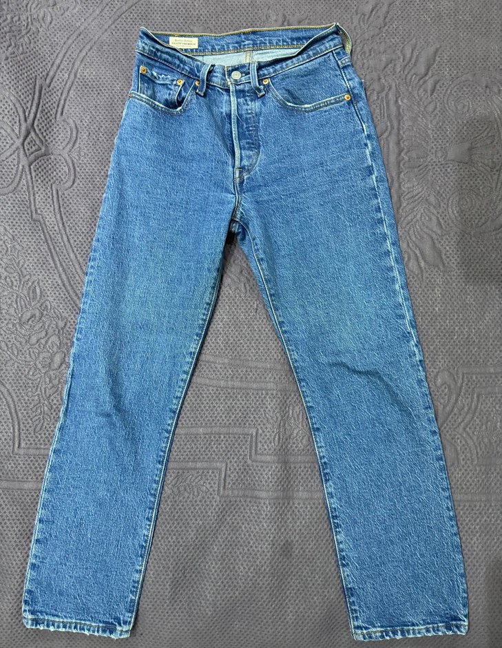Levis Mavi Denim Jean 26 beden — görsel 2/4