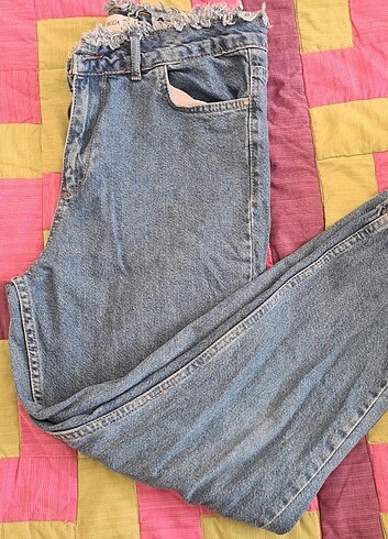46 Beden mavi Renk Jean.