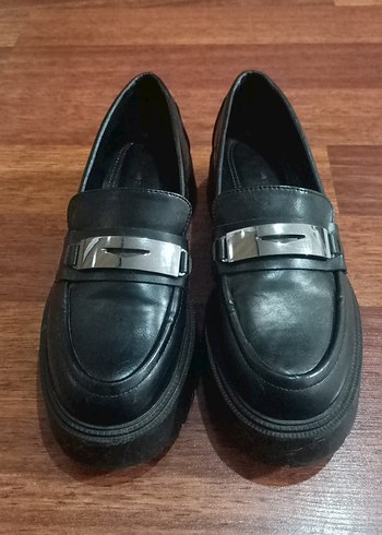 Siyah Bershka Loafer