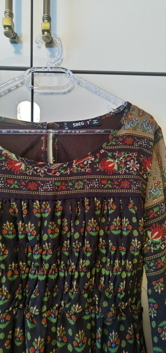 Bohem Desenli Rahat  Tunik - Görsel 2