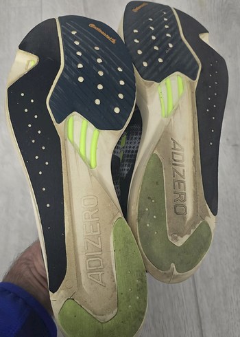 Gri Erkek Koşu Ayakkabısı Velcro Detaylı - Görsel 3