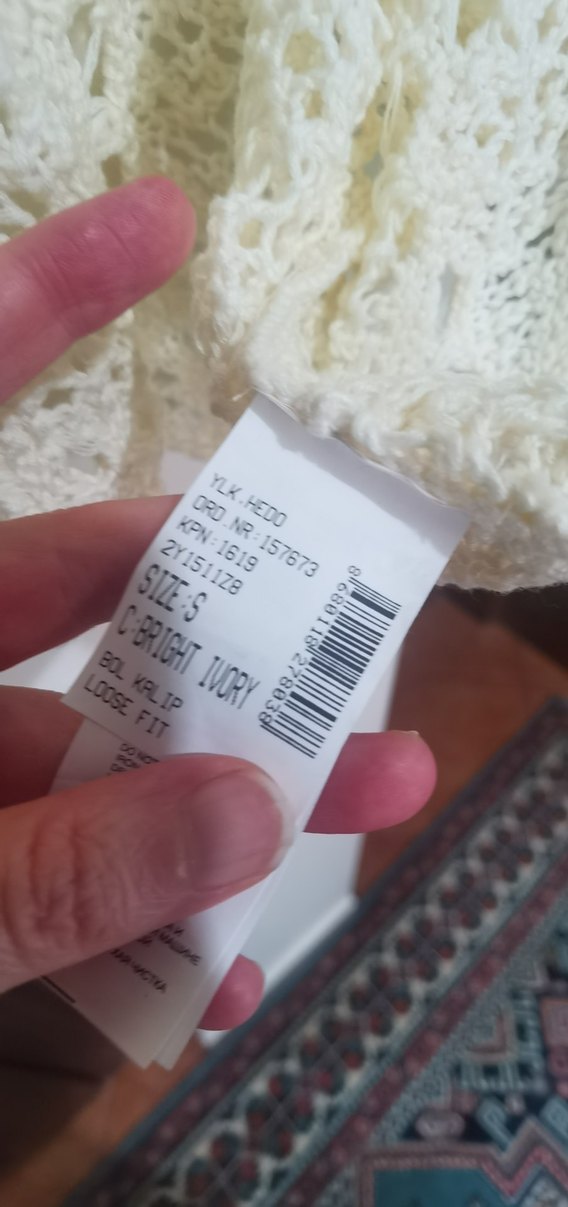 Beyaz Dantel Detaylı Bohem Kadın Hırka - Görsel 4