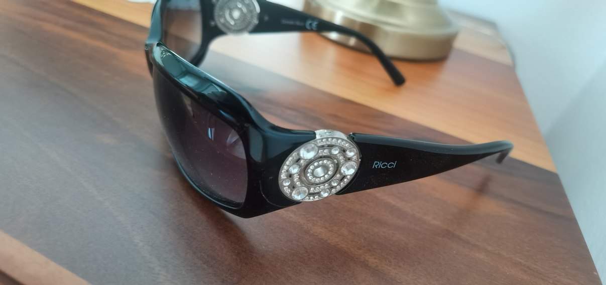 Ricci marka Kemer Detaylı Siyah Gotik Kadın Gözlüğü - Görsel 2