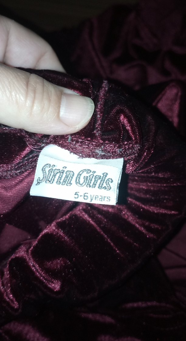 Diger Bordo Payetli Kız Eşofman Takımı - Görsel 3