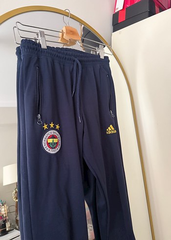 s Beden mavi Renk Nakışlı Lacivert Erkek Eşofman Altı