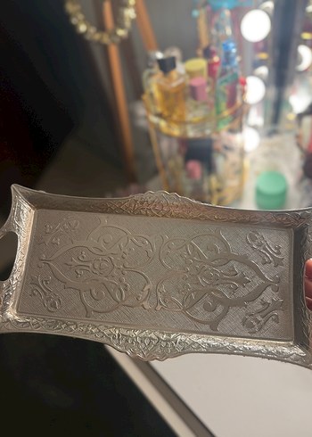 Beden Diger Altın Renk Parlak Mutfak Tepsisi