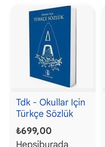Beden Renk Okullar İçin Türkçe Sözlük