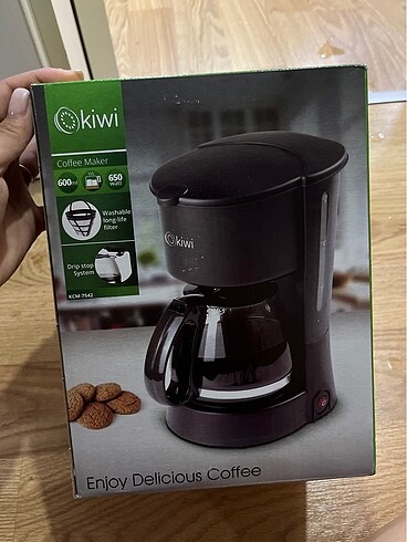 Kiwi filtre kahve makinası