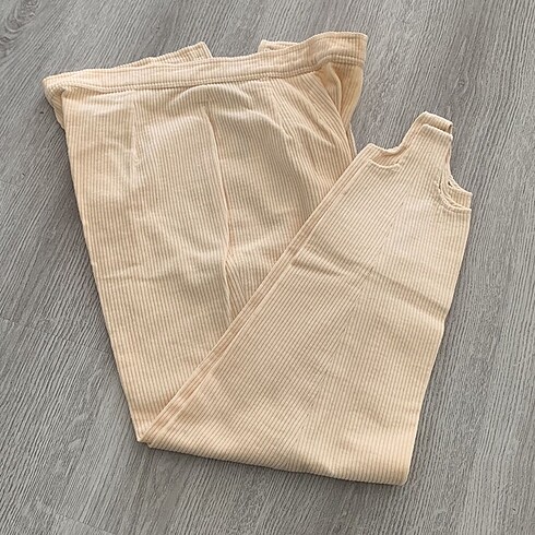Krem Renk Vintage Anne Pantolonu