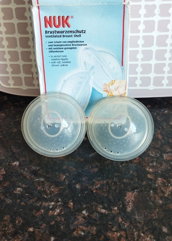 Nuk göğüs koruyucu kalkanı  - Görsel 2