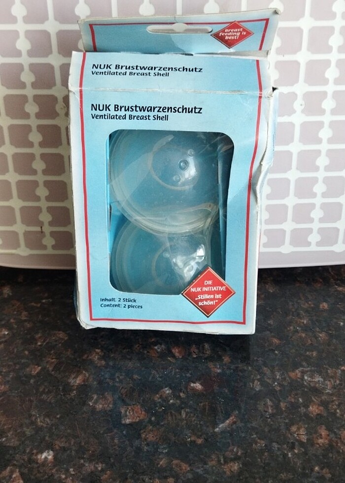 Nuk göğüs koruyucu kalkanı  - Görsel 4